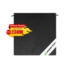 پنل خورشیدی سان وی بالکن Plug and Play 210w 215w 220w 225w 230w پنل خورشیدی