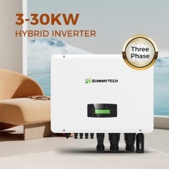اینورتر انرژی خورشیدی ذخیره سازی سه فاز هیبریدی Sunway 3-30kw