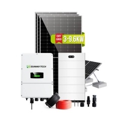 سیستم ذخیره سازی انرژی خورشیدی هیبریدی خانگی Sunway 3-10kw