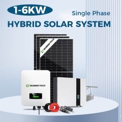 سیستم ذخیره سازی انرژی خورشیدی هیبریدی خانگی Sunway 1-6kw